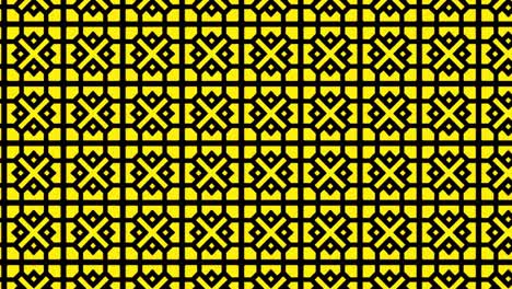 geometric retro seamless pattern loop animation