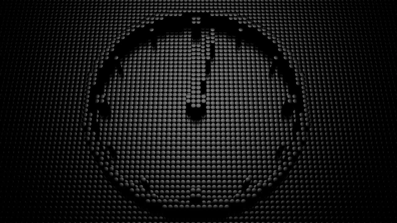 Cylinders Formed A Clock