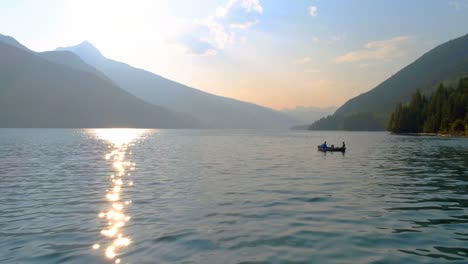 Tourists-fishing-on-a-boat-4k