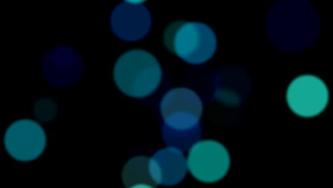 fondo de luces desfocalizadas azules abstractas