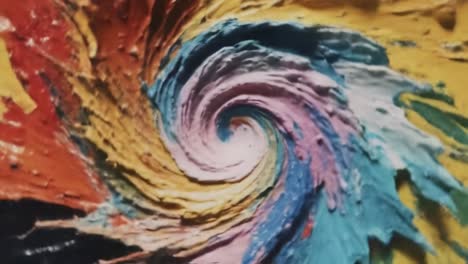 abstract swirling paint texture