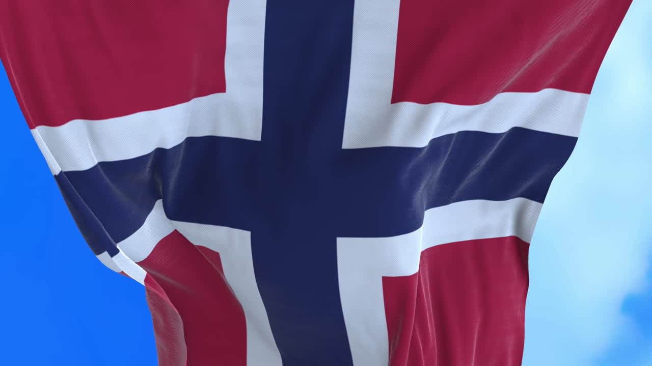 노르웨이 발의 끊임없는 루프.