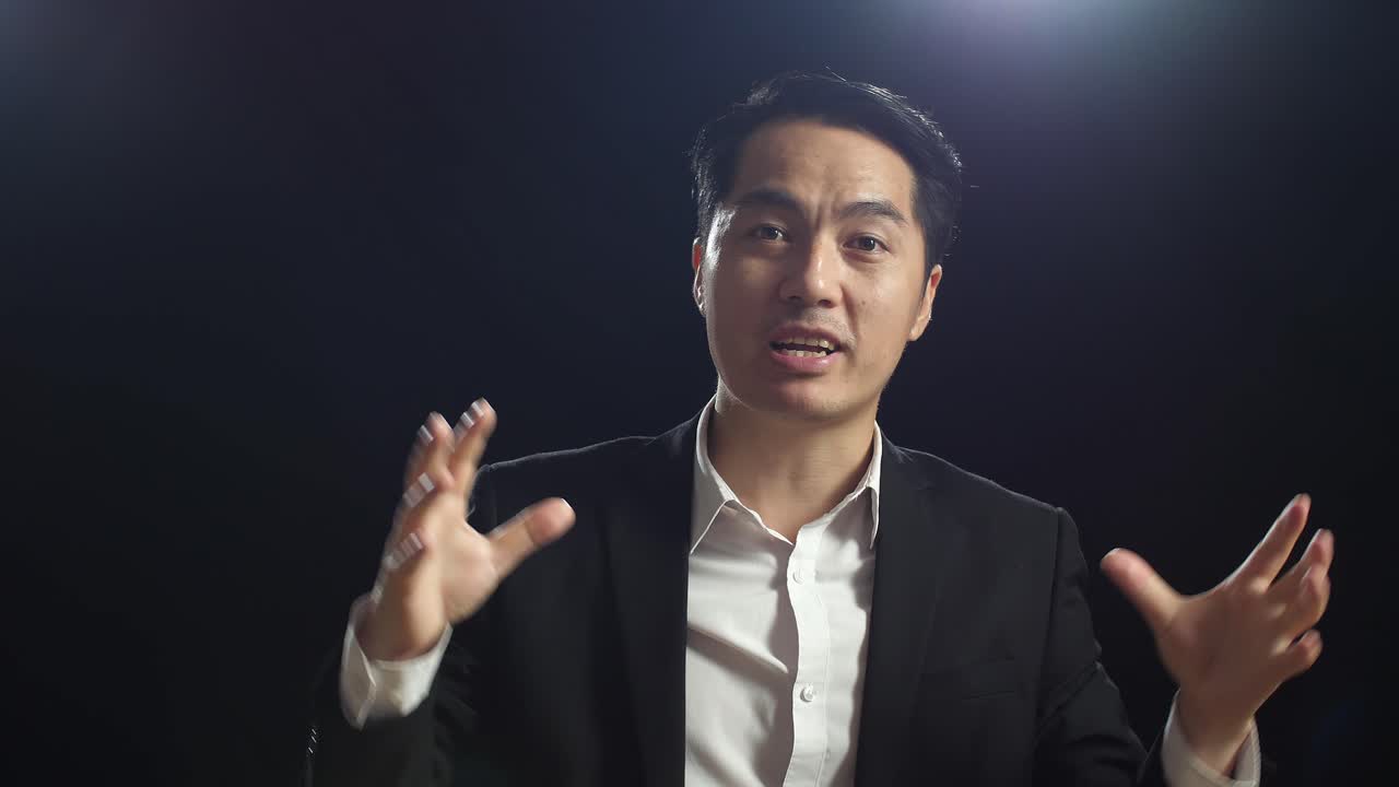 사업가 프레 젠 테이 션