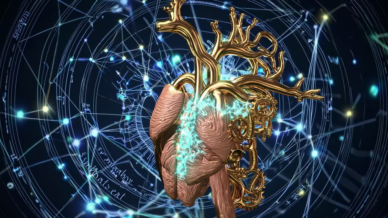 Steampunk Heart Anatomy