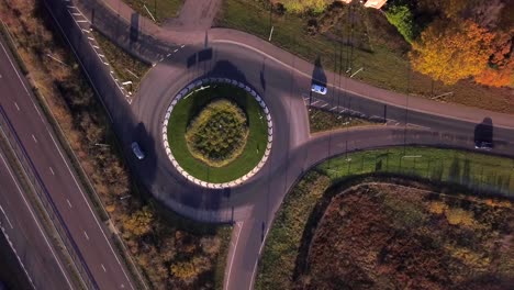 aerial roundabout