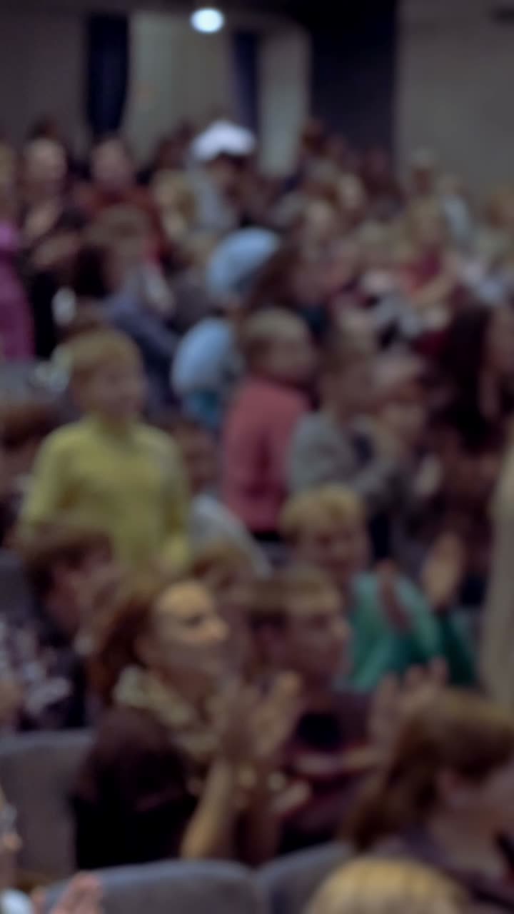 Audience in a theater