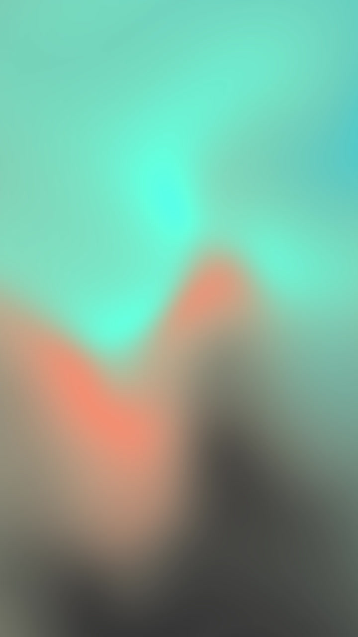 Collection of Abstract Blurred Gradient Backgrounds in Blue, Green, and Orange Tones