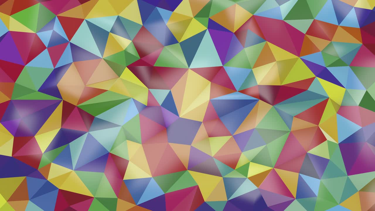 fondo abstracto puro de triángulos de diferentes colores
