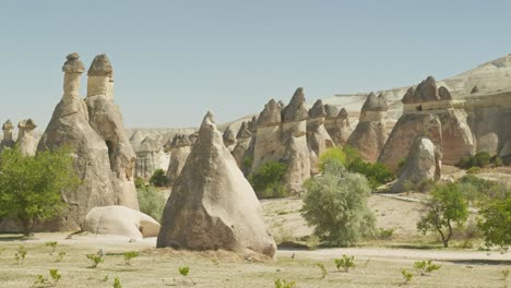 extraño único rocoso erosión hadas chimenea paisaje capadocia