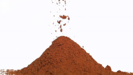 nutmeg powder falling