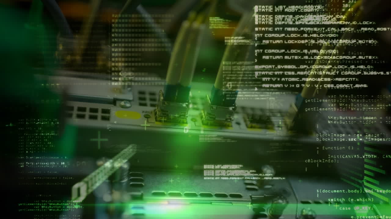 Animation of data processing over server