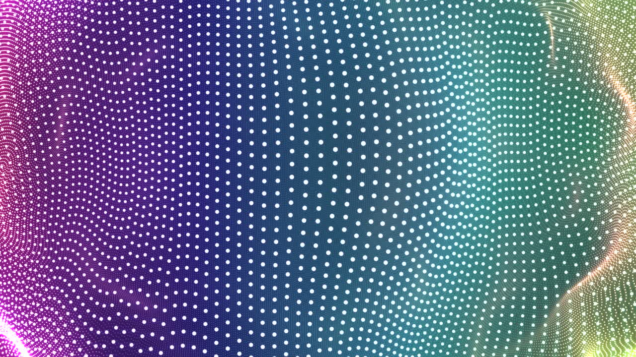Vibrant, abstract design featuring colorful dots and lines, ideal for web backgrounds or graphic design projects, adding a visually dynamic touch