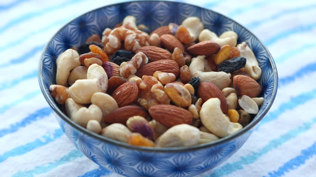 Mixed Nuts in a Bowl
