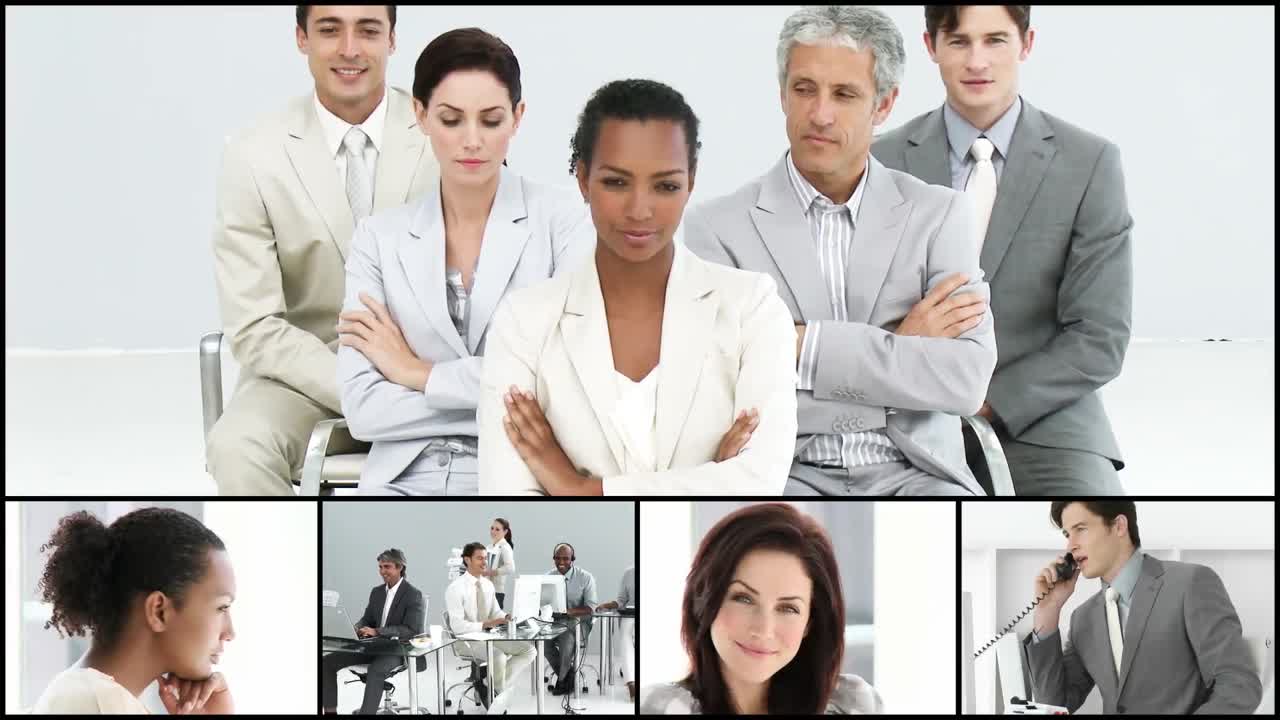 비즈니스 비디오 몬테이지