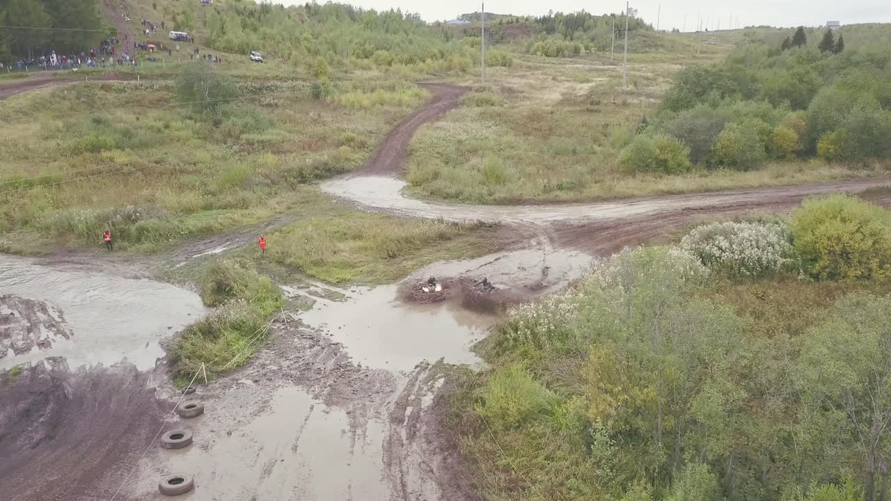 carrera de atv fuera de carretera