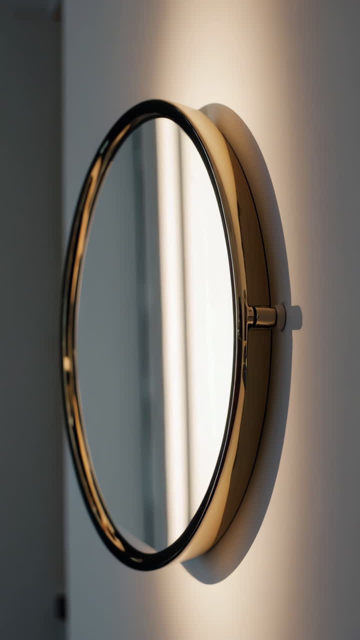 Modern Round Wall Mirror