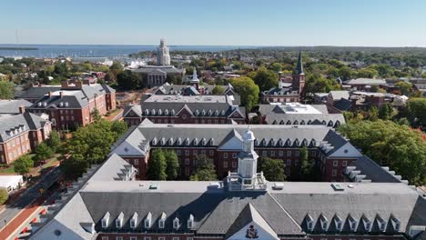 annapolis-maryland-aerial-push-in