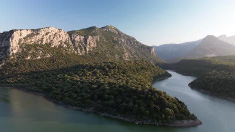 mountain, hike, scenic, drone, video, panorama, outback, see, mount, rock, beauty, travel destinations, water, summer