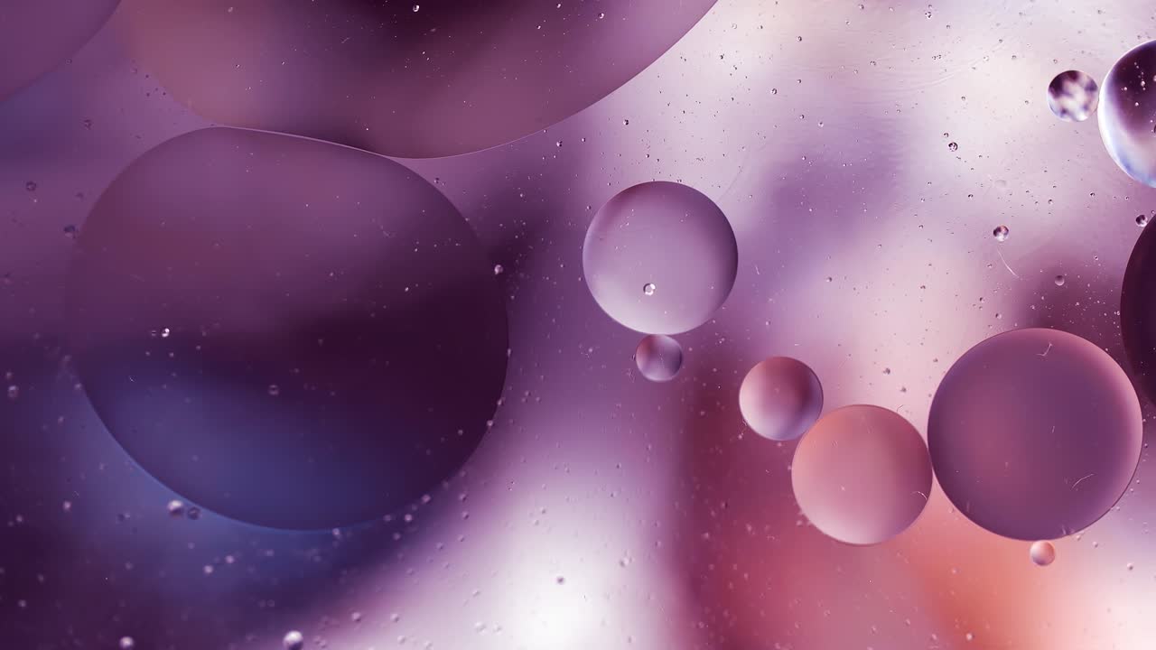 Motion Drops. Beautiful Bright Background. Fluid Art