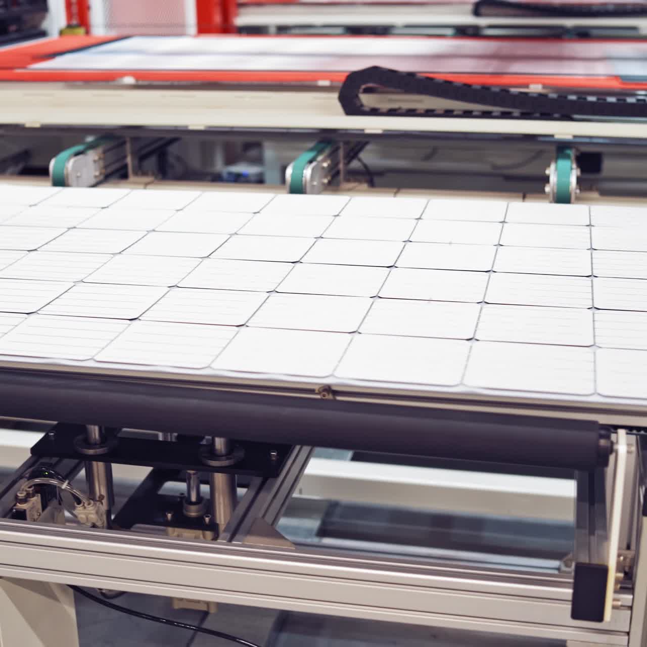 Automated factory interior