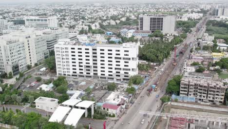 etapa inicial del proyecto de la fase 2 limitada del metro de chennai cerca de dlf cybercity chennai