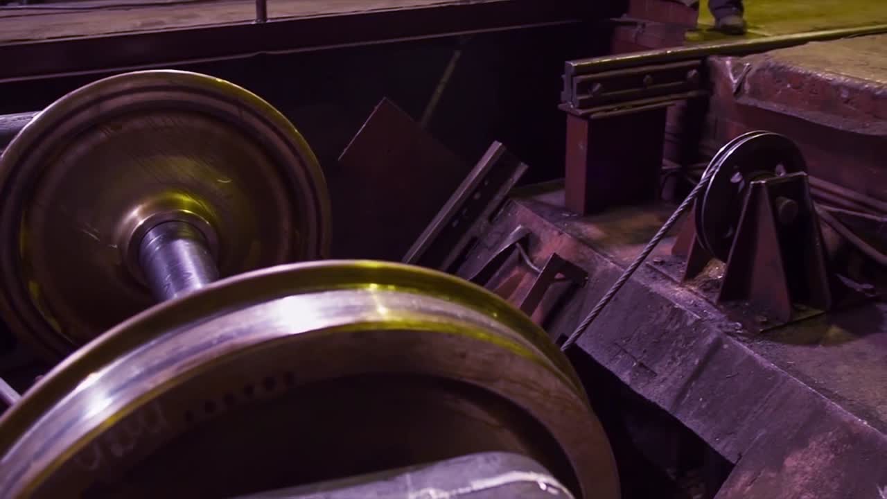 mantenimiento de las ruedas del tren