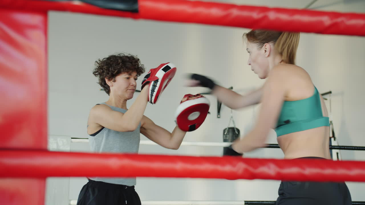 Women Boxing Training