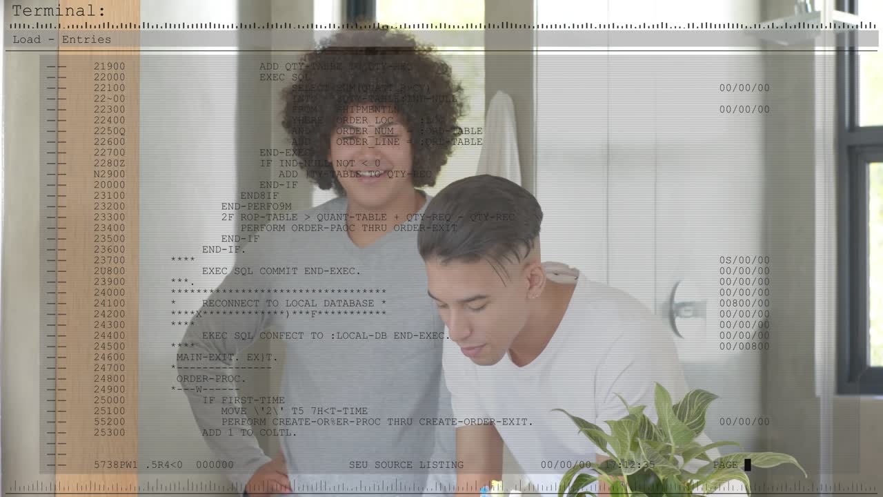 Man reaching tap, washing while pal touching, bonding; text overlay showing tech