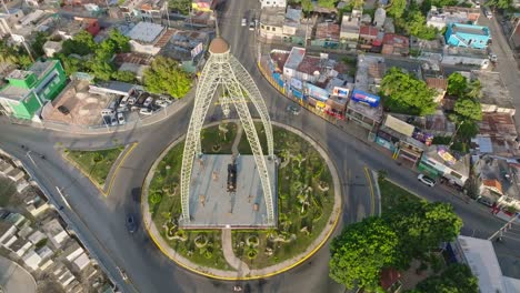 historical monument to culture of san pedro de macorís in dominican republic