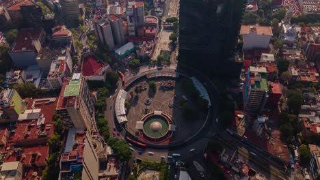 traffic hyperlapse in mexico city