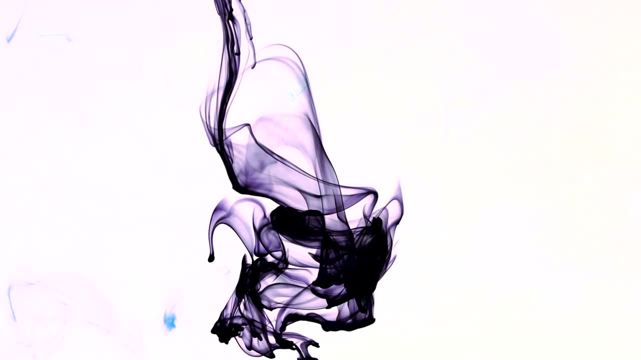 Abstract Ink Spread in Underwater