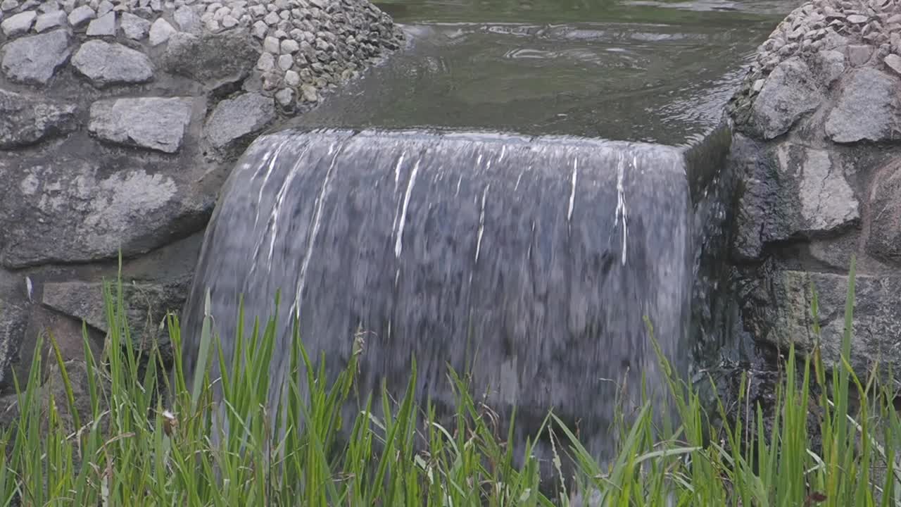 Small Waterfall in Nature