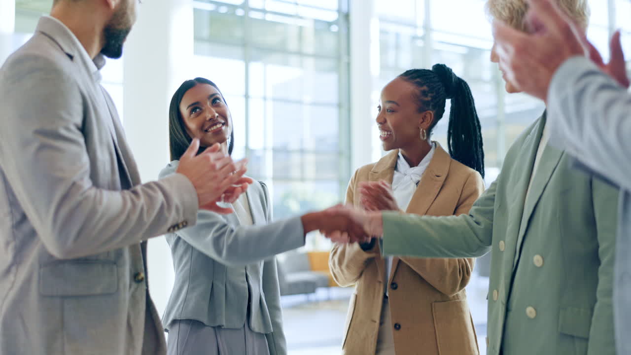 Business people, handshake