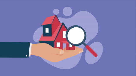 real estate search or inspection