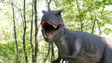 enlarged image of the head of a scary dinosaur with big teeth enlarged image of the head of a scary dinosaur with big teeth excursion to the dinosaur park