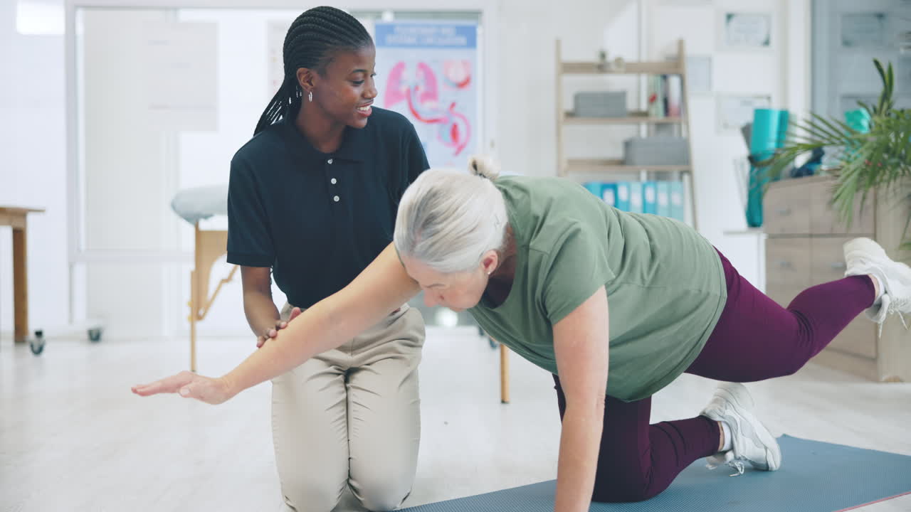 Physiotherapy, balance and stretching