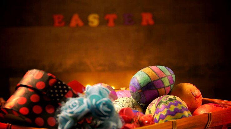 Easter Paschal Eggs Celebration
