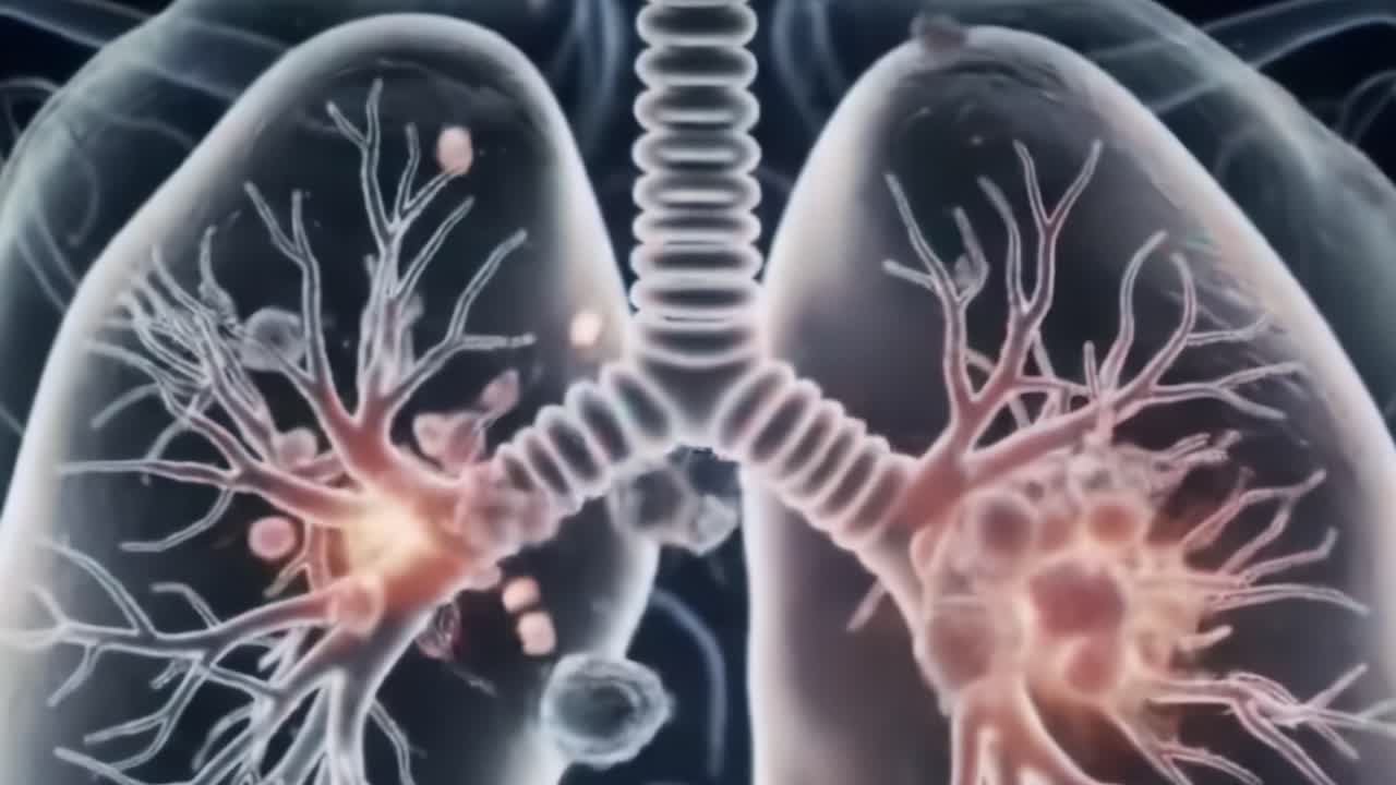 Detailed Visualization of Human Lungs: Exploring the Complex Structures, Alveoli, and Airway Network in Respiratory Health and Functionality