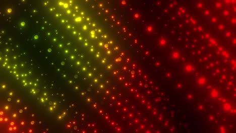 abstract glowing particles background