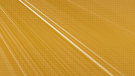 animation of white shapes moving on orange background