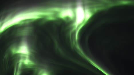 la mágica aurora boreal en el cielo nocturno