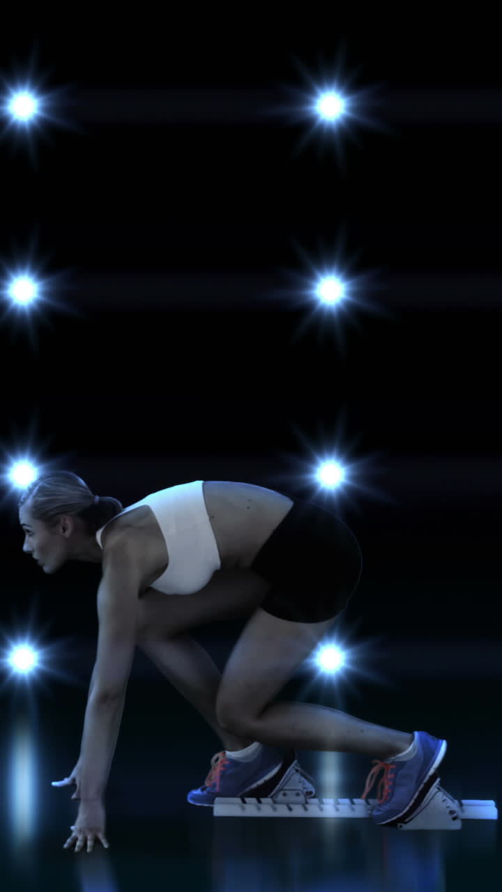 vista del perfil de la deportista se está ejecutando