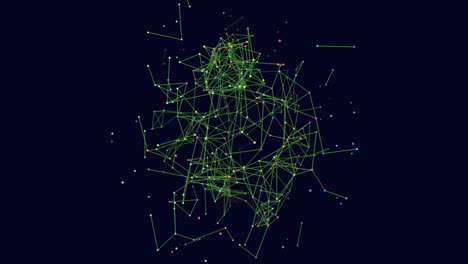 Complex-3d-network-of-interconnected-lines-and-dots-against-a-dark-background