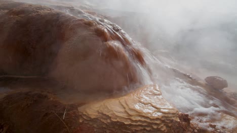 footage of hot springs