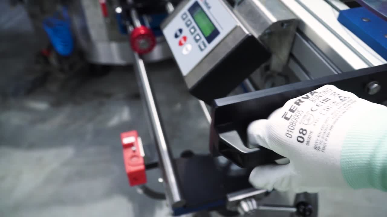 Industrial Machinery with Operator