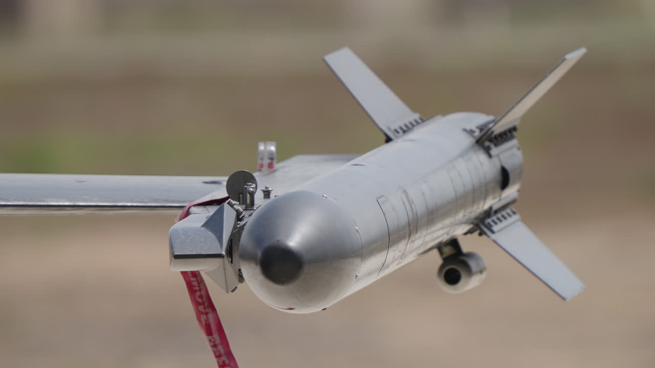 Close-up of a Missile