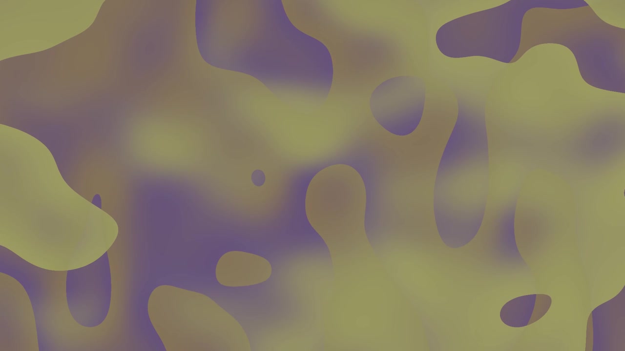 Fondo abstracto en movimiento con formas orgánicas fluidas en tonos oliva y morado