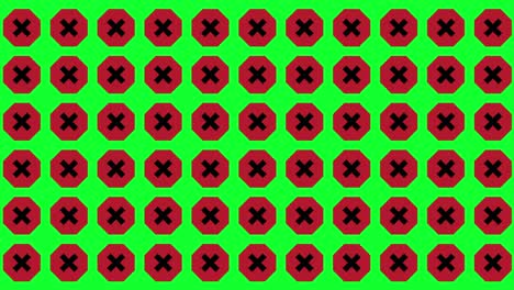 error patrones de fondo animados.4k video.