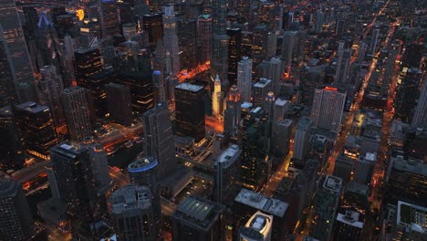 beautiful chicago downtown skyline background