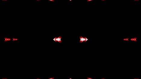loop de vj con flujo brillante abstracto